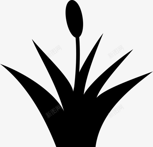 植物花草图标svg_新图网 https://ixintu.com 植物 花 草