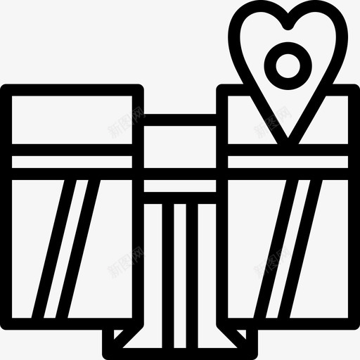 婚礼地点新郎新娘夫妇图标svg_新图网 https://ixintu.com 地图 夫妇 婚姻 婚礼地点 婚礼大纲 新郎新娘