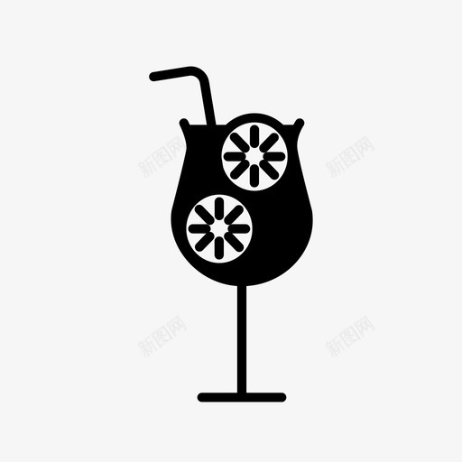 鸡尾酒酒精饮料酒吧图标svg_新图网 https://ixintu.com 派对 酒吧 酒精饮料 饮料 鸡尾酒