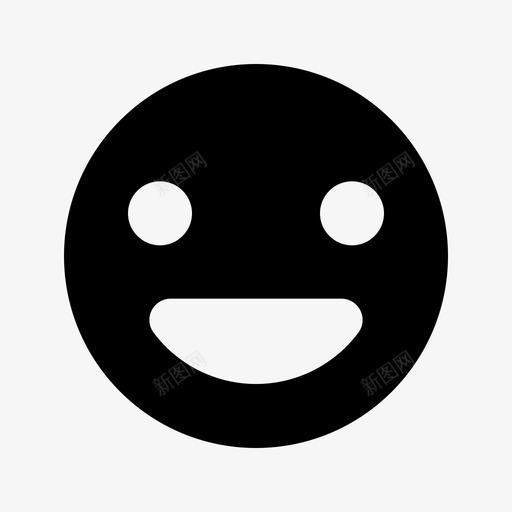 满意脸开心图标svg_新图网 https://ixintu.com 喜欢 开心 微笑 必不可少的图标集 满意 脸