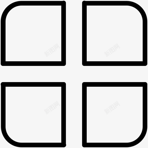 菜单应用程序用户界面图标svg_新图网 https://ixintu.com 应用程序 用户界面 移动用户界面 菜单
