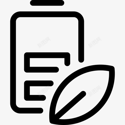 生态能源生态系统线性图标svg_新图网 https://ixintu.com 生态系统 生态能源 线性