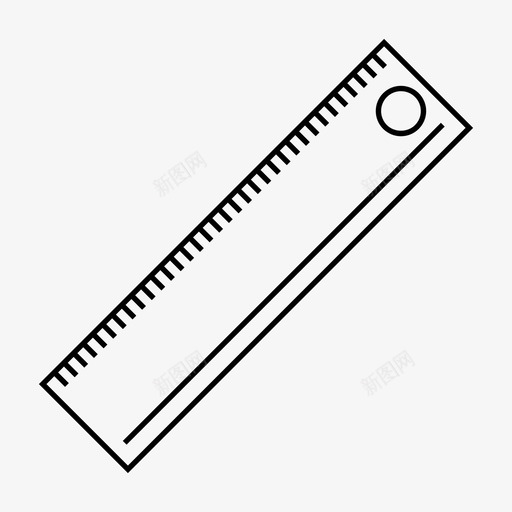 尺线测量图标svg_新图网 https://ixintu.com 学校 尺 工具 测量 用户界面 线 网络搜索引擎优化