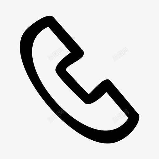 电话联系人铃声图标svg_新图网 https://ixintu.com 电话 联系人 铃声