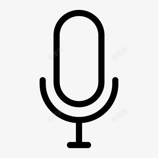 麦克风收音机录音机图标svg_新图网 https://ixintu.com 录音机 收音机 麦克风