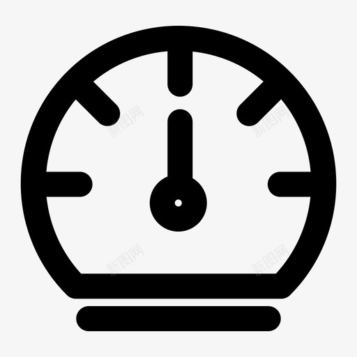 车速表仪表板图标svg_新图网 https://ixintu.com 仪表板 车速表