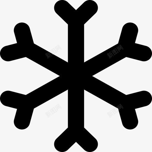 雪寒冷温度图标svg_新图网 https://ixintu.com 冬天 天气 寒冷 温度 环游世界 雪
