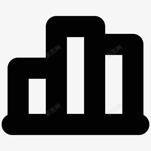 条形图柱状图通用ui图标svg_新图网 https://ixintu.com 条形图 柱状图 通用ui图标