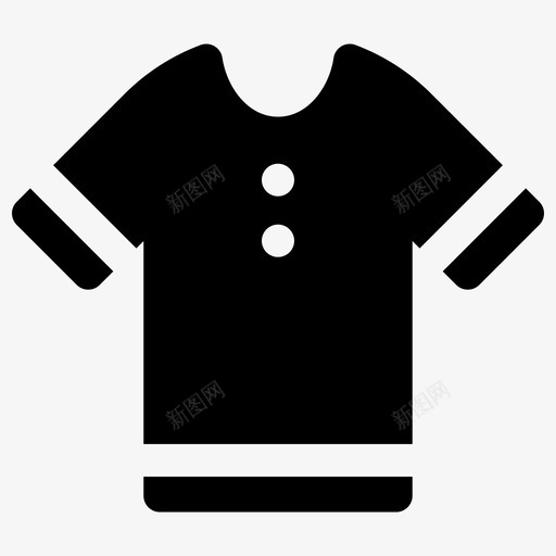 T恤衣服男人图标svg_新图网 https://ixintu.com T恤 男人 衣服 鞋子