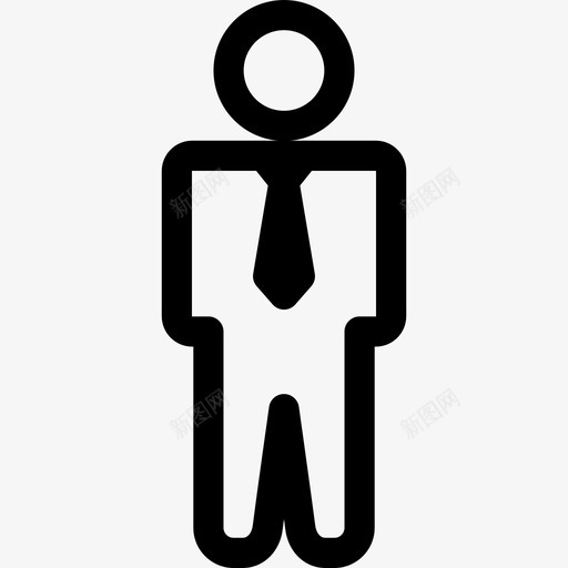 商人人办公室工作图标svg_新图网 https://ixintu.com 人 办公室工作 商人