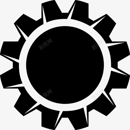 三维齿轮机器修理图标svg_新图网 https://ixintu.com 三维齿轮 修理 机器 设置
