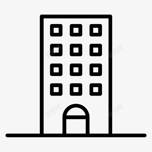 酒店住宿度假图标svg_新图网 https://ixintu.com 住宿 度假 旅游度假 睡眠 酒店