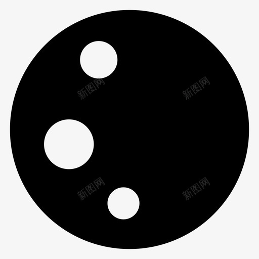 满月天气夜晚图标svg_新图网 https://ixintu.com 夜晚 天气 天气雕文 满月 睡眠