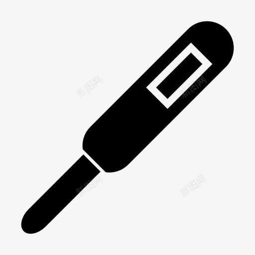 体温计发烧寒战图标svg_新图网 https://ixintu.com 体温 体温计 保健 医疗 医院 发烧 寒战 暖气