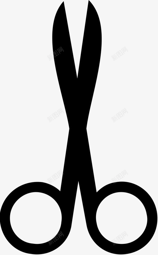 剪刀理发师裁剪图标svg_新图网 https://ixintu.com 修剪 切割 剪刀 理发师 裁剪