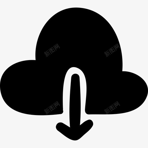 云技术手工制作业务图标svg_新图网 https://ixintu.com 下载云 手工制作业务 技术