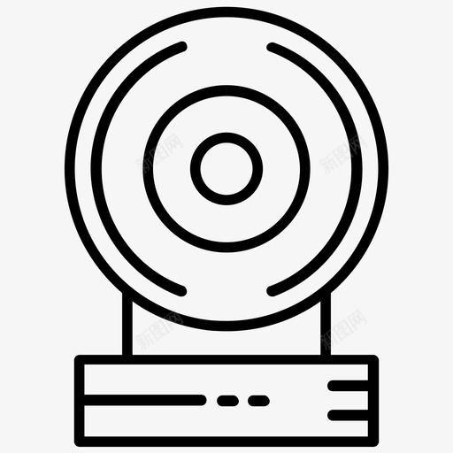 网络摄像头视频会议设备视频现实输入图标svg_新图网 https://ixintu.com 网络摄像头 视频会议设备 视频摄像头 视频现实输入
