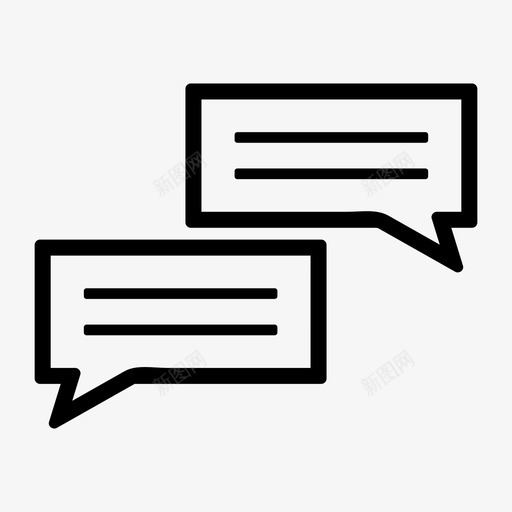 聊天交谈语言图标svg_新图网 https://ixintu.com 交谈 办公室 学习 学校 聊天 语言 谈话