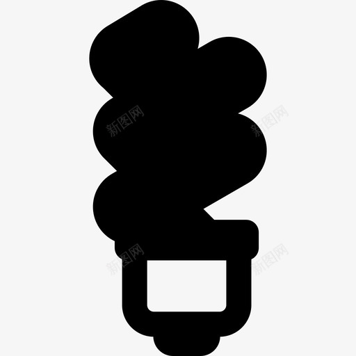 灯泡技术环保图标svg_新图网 https://ixintu.com 技术 灯泡 环保