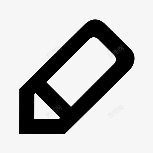 编辑写作修改图标svg_新图网 https://ixintu.com 修改 写作 笔记 编辑 铅笔