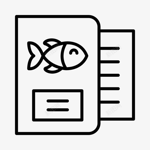 水族馆门票鱼海洋图标svg_新图网 https://ixintu.com 宠物 水族馆门票 海洋 鱼