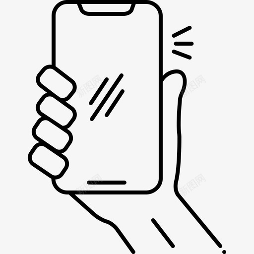 使用移动技术无线图标svg_新图网 https://ixintu.com 使用移动 技术 无线