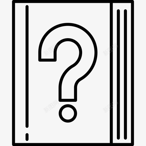 用户指南教育图书馆图标svg_新图网 https://ixintu.com 图书馆 教育 用户指南