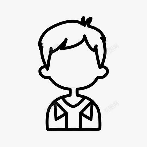 小子阿凡达男图标svg_新图网 https://ixintu.com 哥们 小子 男 阿凡达