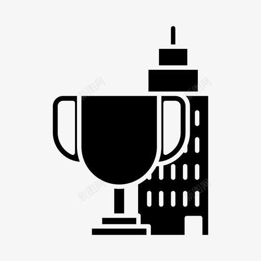 商业奖致谢奖品图标svg_新图网 https://ixintu.com 商业奖 奖励 奖品 奖杯 致谢 道谢