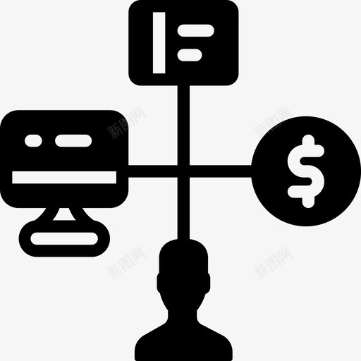 任务管理人力资源任务分配图标svg_新图网 https://ixintu.com 人力资源 任务分配 任务管理