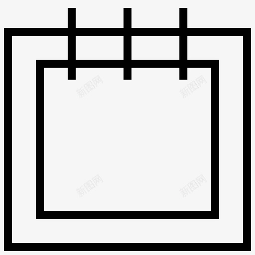 日历副标题书籍图标svg_新图网 https://ixintu.com 书籍 副标题 文本 日历 段落
