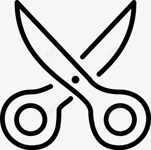 剪抽筋图标svg_新图网 https://ixintu.com 剪 抽筋