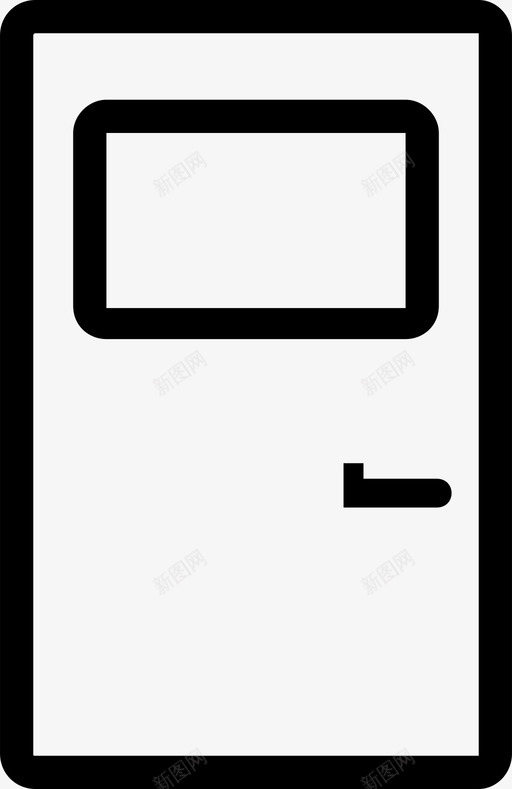 门门口出口图标svg_新图网 https://ixintu.com 出口 门 门口
