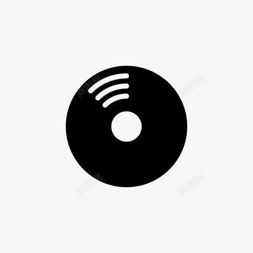 cd安装电影图标svg_新图网 https://ixintu.com cd 多媒体 安装 电影
