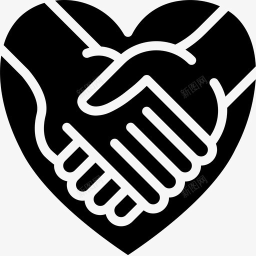 牵手新郎新娘新人图标svg_新图网 https://ixintu.com 婚礼 婚礼踏实 新人 新郎新娘 牵手 结婚