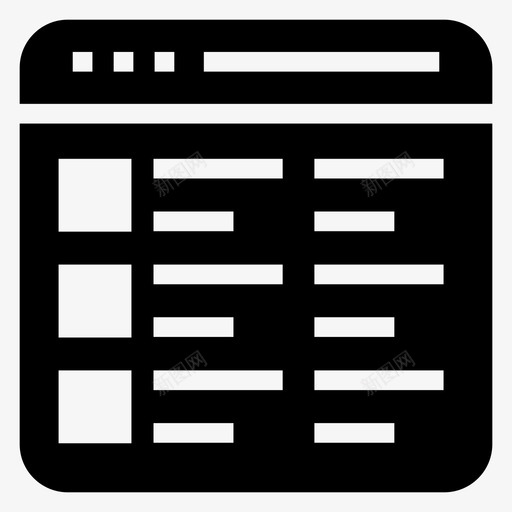 网络产品浏览器互联网图标svg_新图网 https://ixintu.com 互联网 在线 浏览器 窗口 窗口和应用程序 网络产品 网页