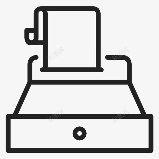 现金箱图标svg_新图网 https://ixintu.com 现金箱