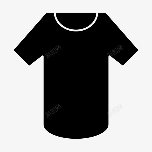 背心衣服衬衫图标svg_新图网 https://ixintu.com t恤 背心 衣服 衬衫