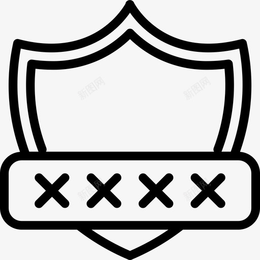 加密保护数据安全图标svg_新图网 https://ixintu.com 加密保护 安全 数据 数据保护概述