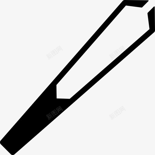 采购产品镊子眉毛头发图标svg_新图网 https://ixintu.com 化妆品 去除 头发 眉毛 采购产品镊子 镊子对