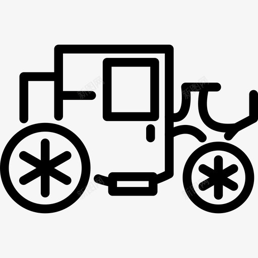 马车车辆图标svg_新图网 https://ixintu.com 车辆 马车