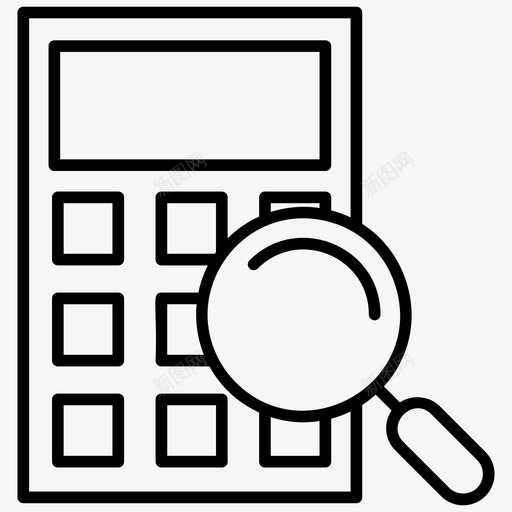 搜索引擎优化计算数字营销搜索营销投资回报率图标svg_新图网 https://ixintu.com 搜索引擎优化投资回报计算器 搜索引擎优化活动分析 搜索引擎优化计算 搜索营销投资回报率 数字营销 网络和搜索引擎优化线图标