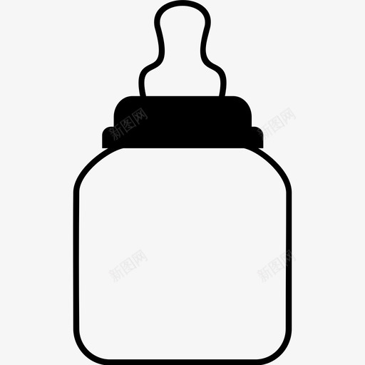 乳头婴儿奶嘴图标svg_新图网 https://ixintu.com 乳头 奶嘴 奶头 婴儿