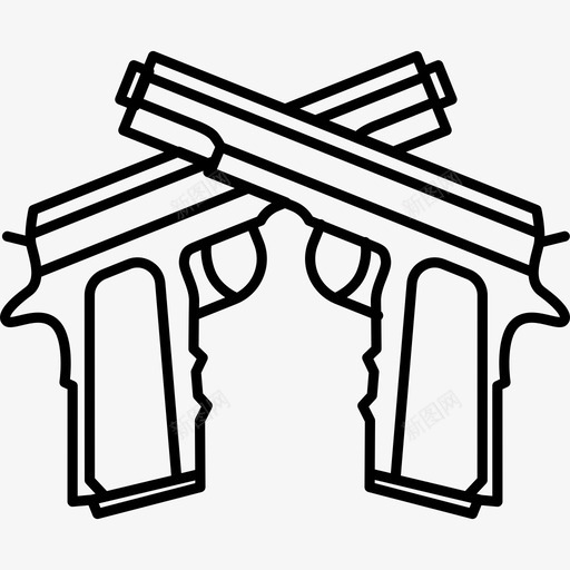 杀手电影最佳影片图标svg_新图网 https://ixintu.com 最佳影片 杀手 电影