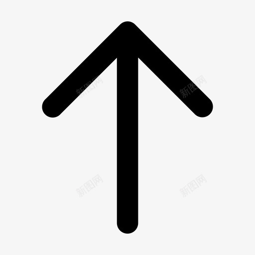 向上箭头用户界面图标svg_新图网 https://ixintu.com 向上 用户界面 用户界面v1行 箭头