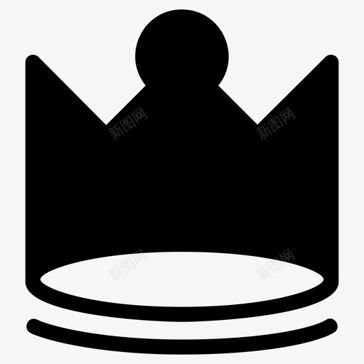 皇冠国王陛下图标svg_新图网 https://ixintu.com 公主 国王 王后 皇冠 陛下