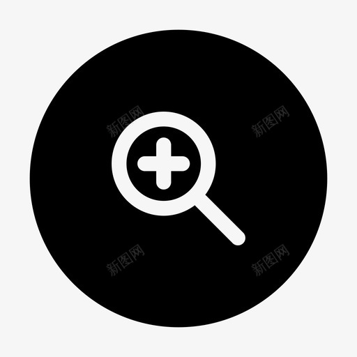 放大uiuiv1圆形图示符图标svg_新图网 https://ixintu.com ui uiv1圆形图示符 放大