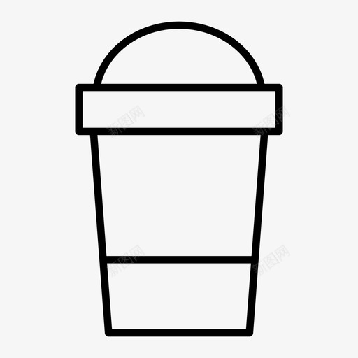 杯子泡茶饮料图标svg_新图网 https://ixintu.com 奶昔 杯子 果汁 泡茶 软饮料 饮料