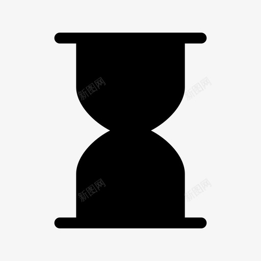 沙漏倒计时沙子图标svg_新图网 https://ixintu.com 倒计时 十一月图标实心 沙子 沙漏 计时器