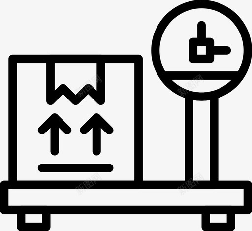 包装重量交货物流图标svg_新图网 https://ixintu.com 交货 包装重量 物流 装运 预处理交货第1卷概述